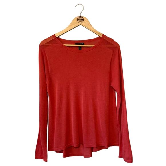 Eileen Fisher Women’s Lightweight Fine Gauge Pullover Sweater Size Medium Petite - Picture 1 of 8